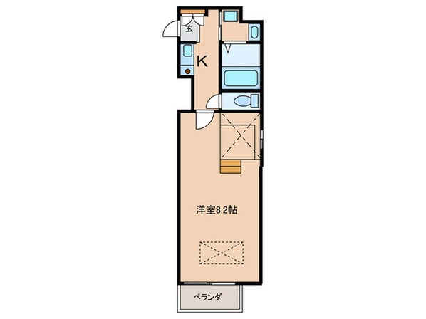 都マンションの物件間取画像